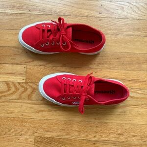 Red Supergas canvas cotu 2750